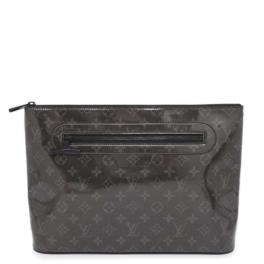 Louis Vuitton Pochette Cosmos Isetan Limited NoirM63373 Monogram Clutch Bag 2