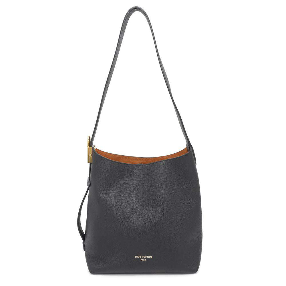 Louis Vuitton Lowkey BlackM25352 Size PM Leather Calf Shoulder Bag