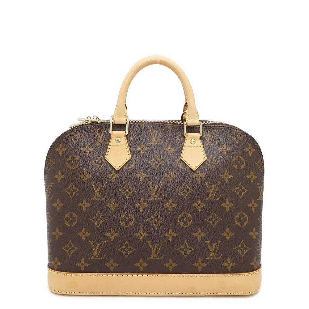 Louis Vuitton Alma BrownM51130 Monogram Handbag