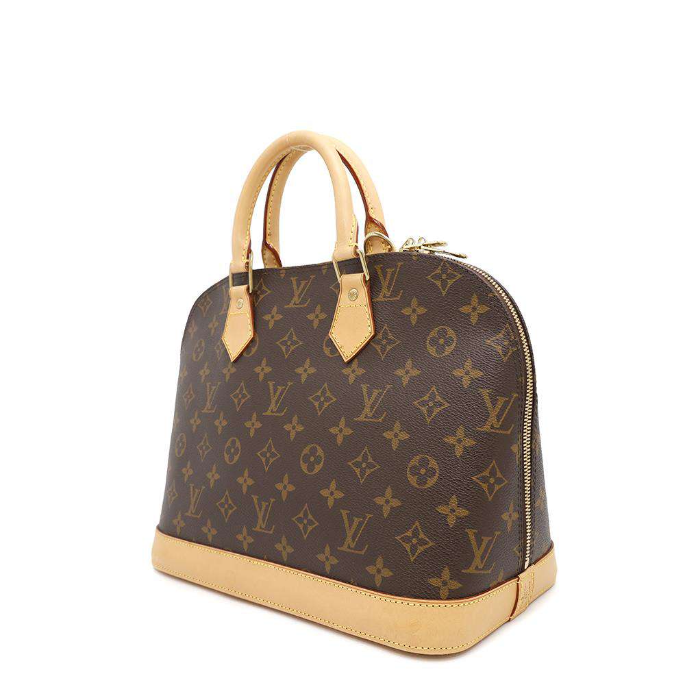 Louis Vuitton Alma BrownM51130 Monogram Handbag