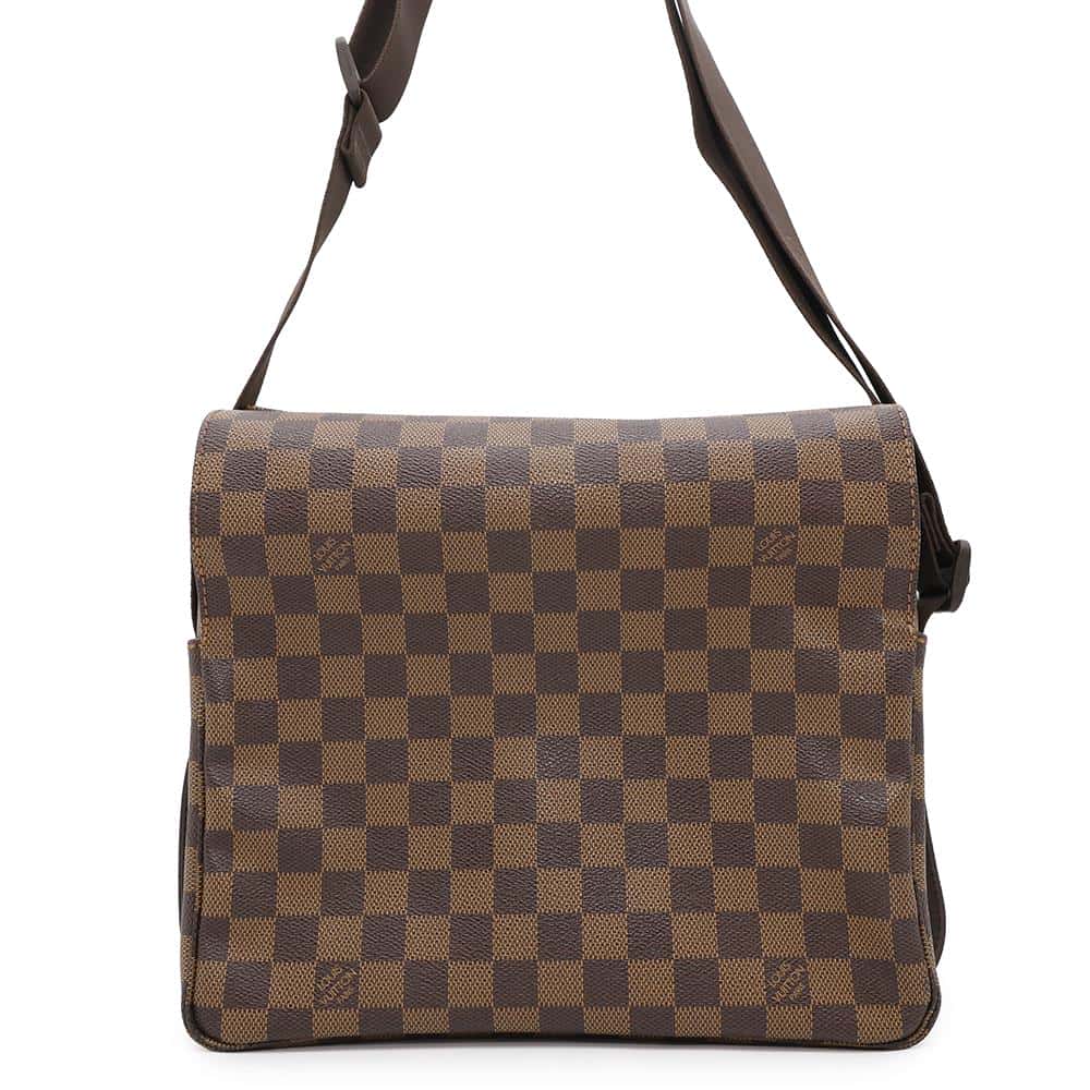 Louis Vuitton Naviglio BrownN45255 Ebene Damier Canvas Handbag