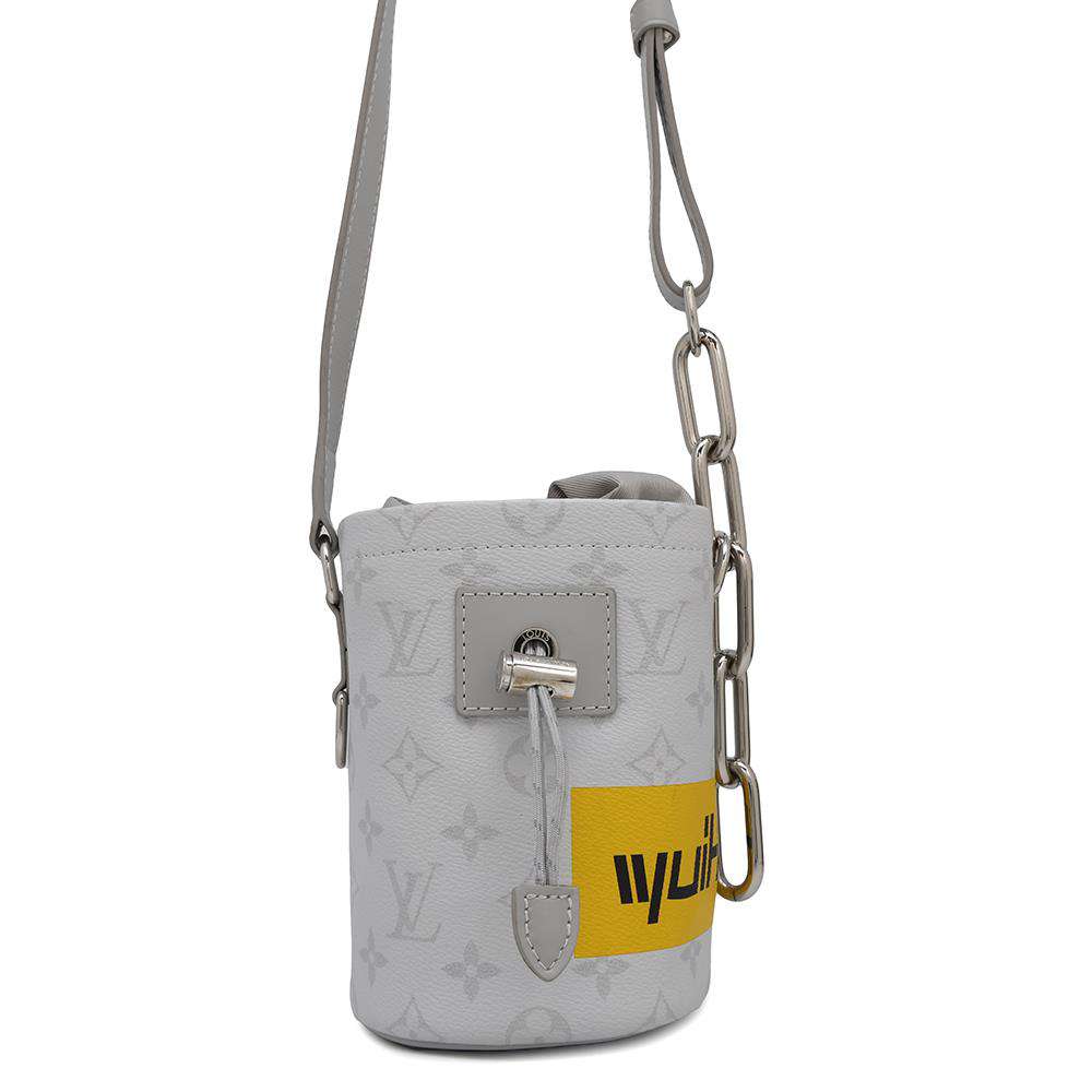 Louis Vuitton Chalk GrayM44631 Monogram Nano Handbag
