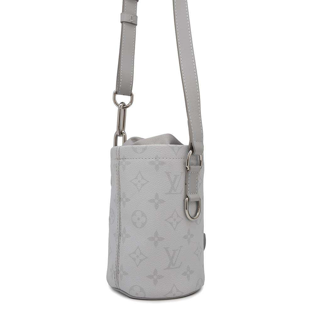 Louis Vuitton Chalk GrayM44631 Monogram Nano Handbag