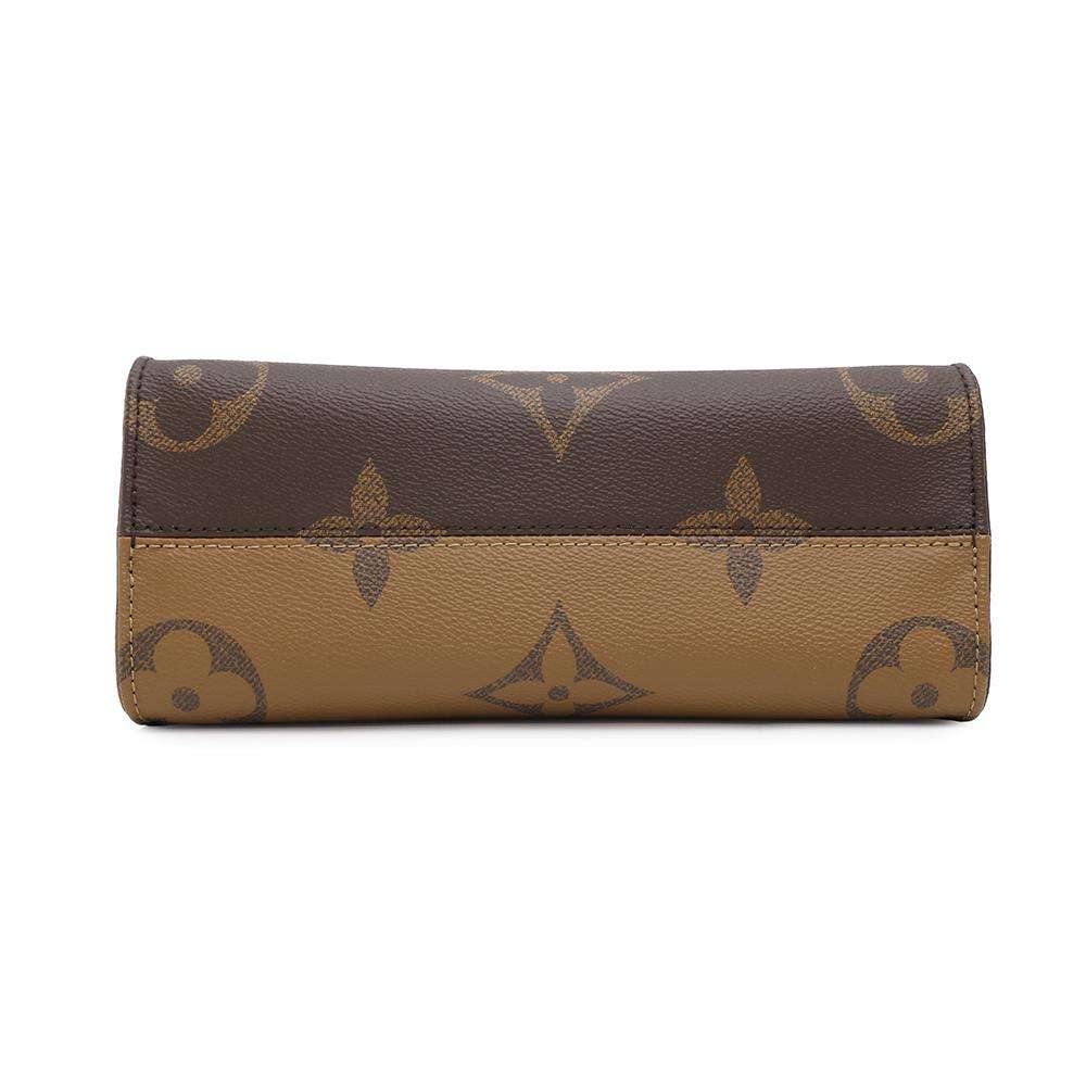 Louis Vuitton Onthego RedM46373 Reverse Giant Monogram Canvas Handbag