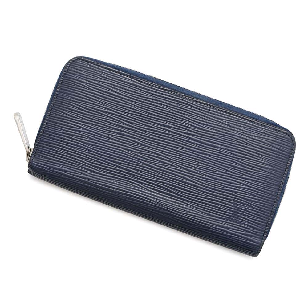 Louis Vuitton Zippy Andigo blueM61873 Epi Leather Wallet Case