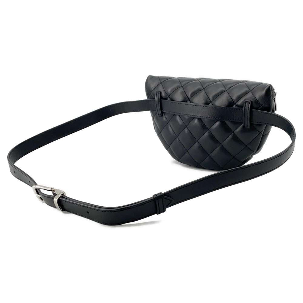 Chanel Matelasse Uniform Lambskin Black Crossbody Bag