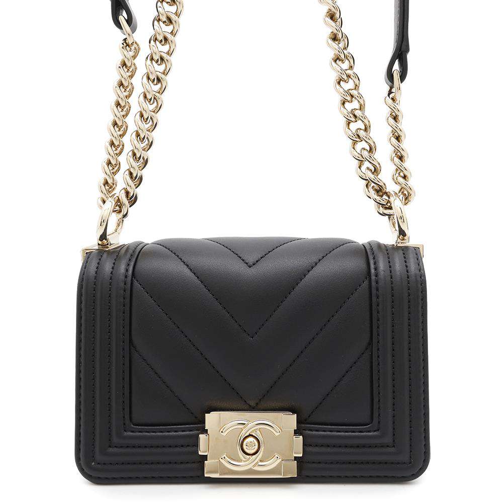 Chanel Boy ChainShoulder BlackA67364 Leather Shoulder Bag