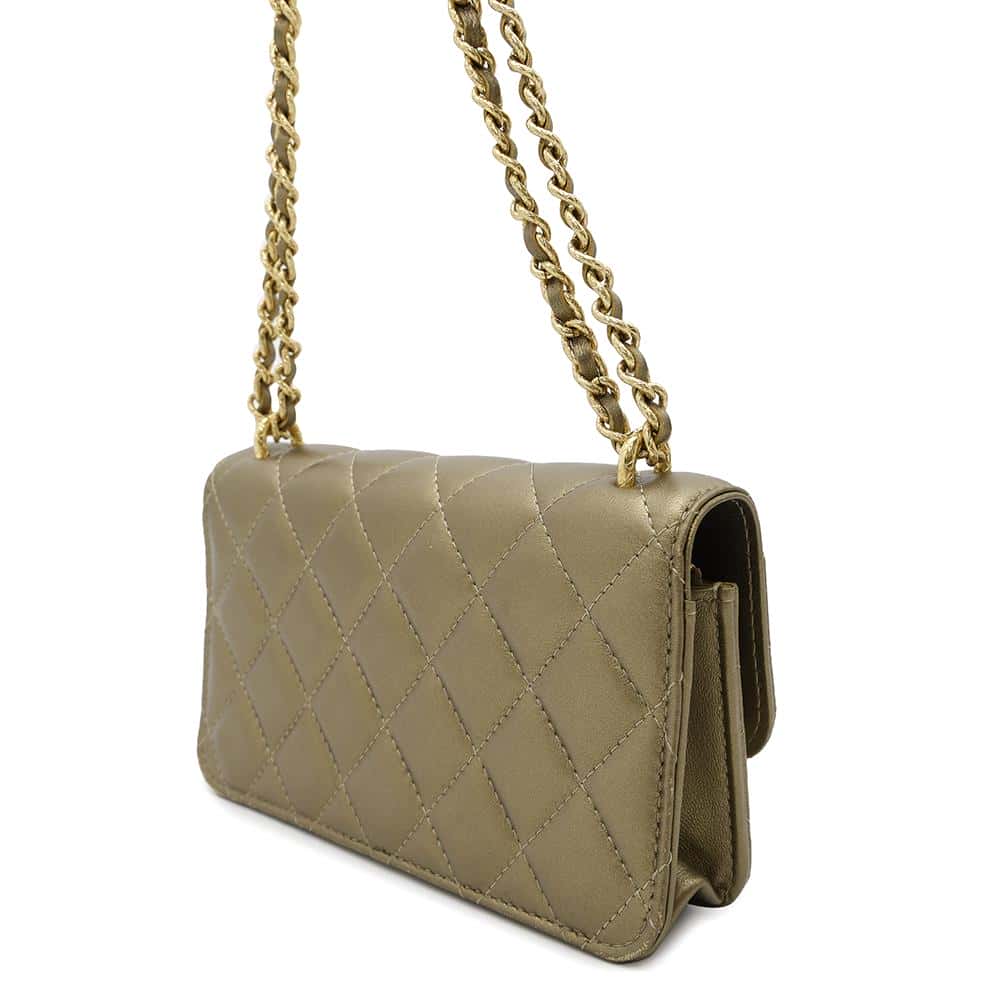 Chanel Phone GoldAP3106 Lambskin Handbag