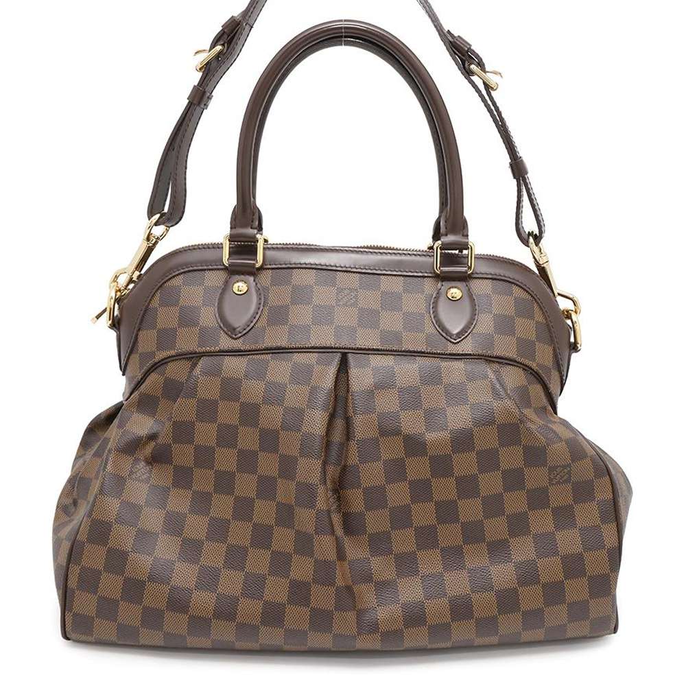 Louis Vuitton Trevi RedN51998 Ebene GM Canvas Damier Handbag