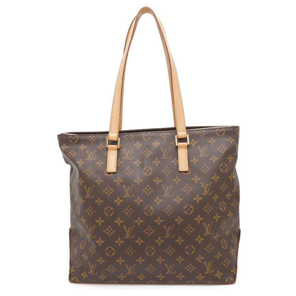 Louis Vuitton Cabas Mezzo BrownM51151 Monogram Handbag