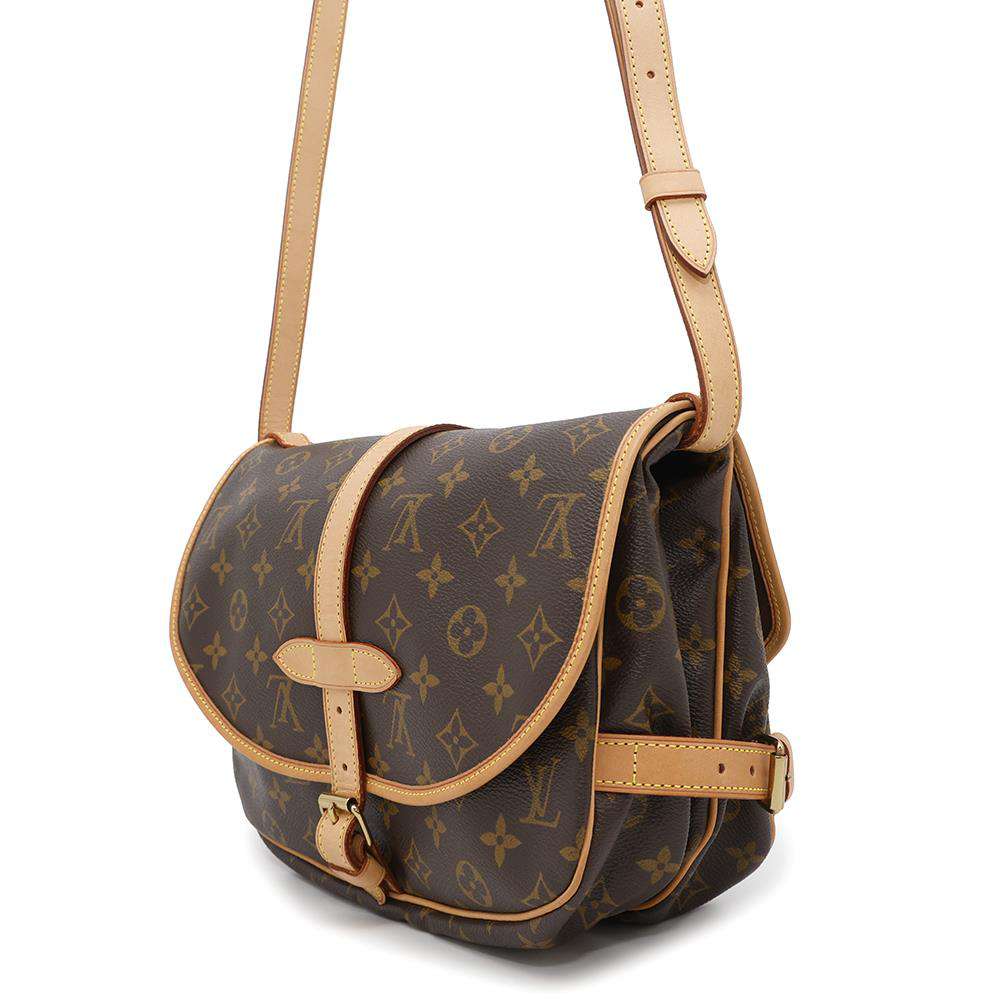Louis Vuitton Saumur BrownM42256 Monogram Handbag