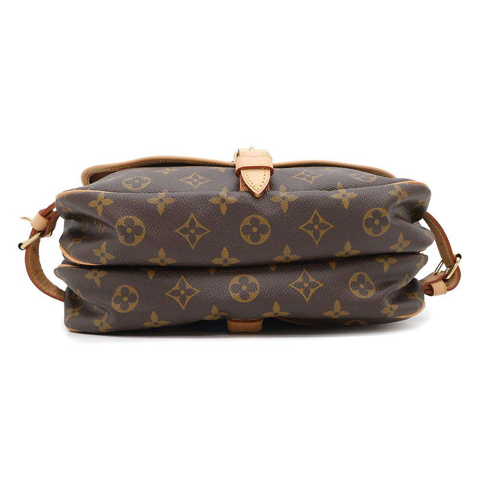 Louis Vuitton Saumur BrownM42256 Monogram Handbag