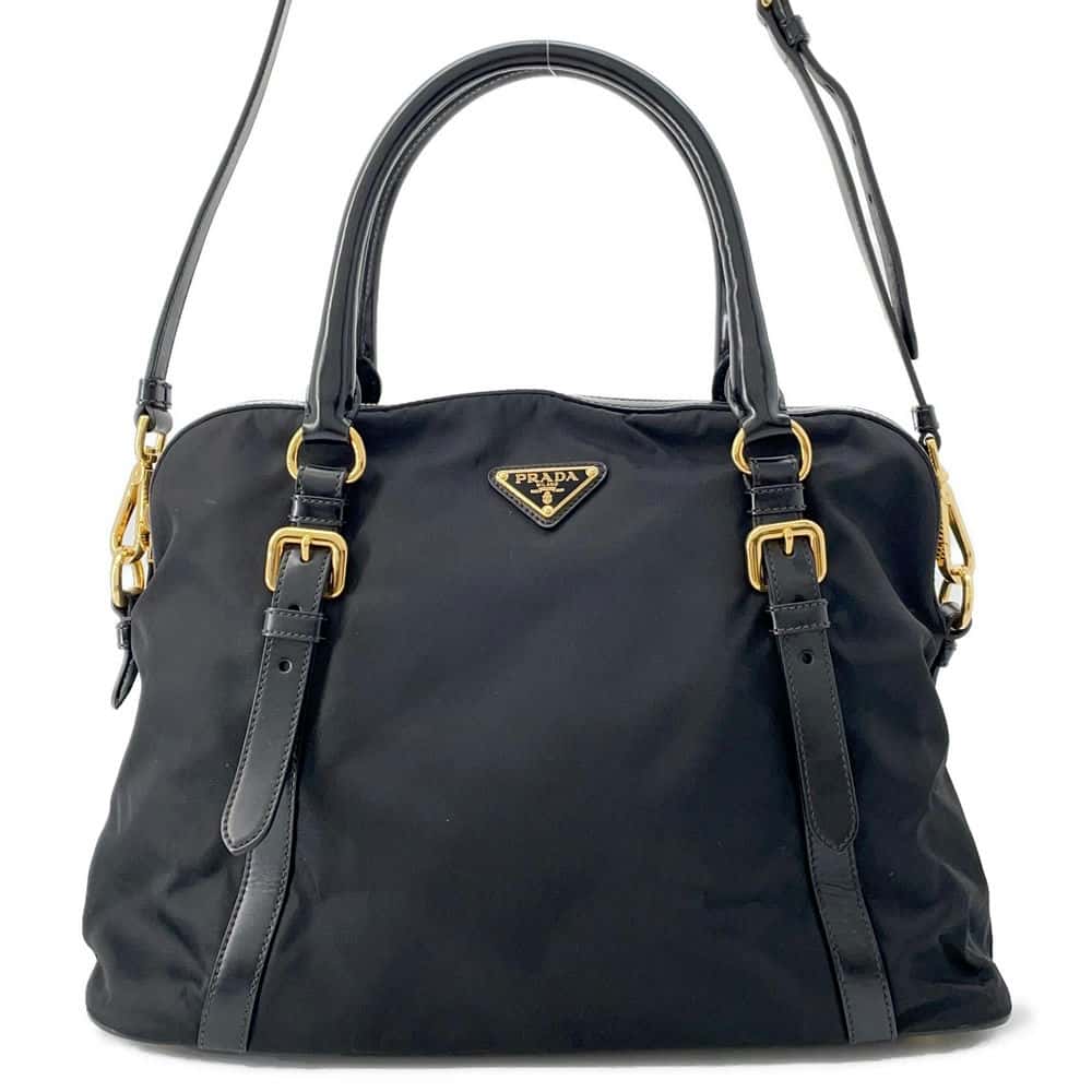 Wayhandbag Bb Leather Nylon Travel Bag