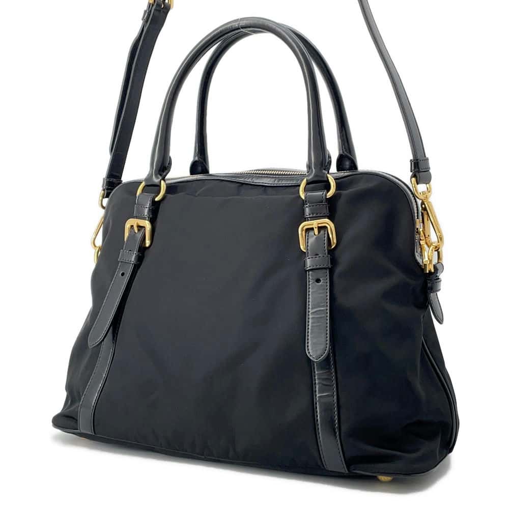 Wayhandbag Bb Leather Nylon Travel Bag