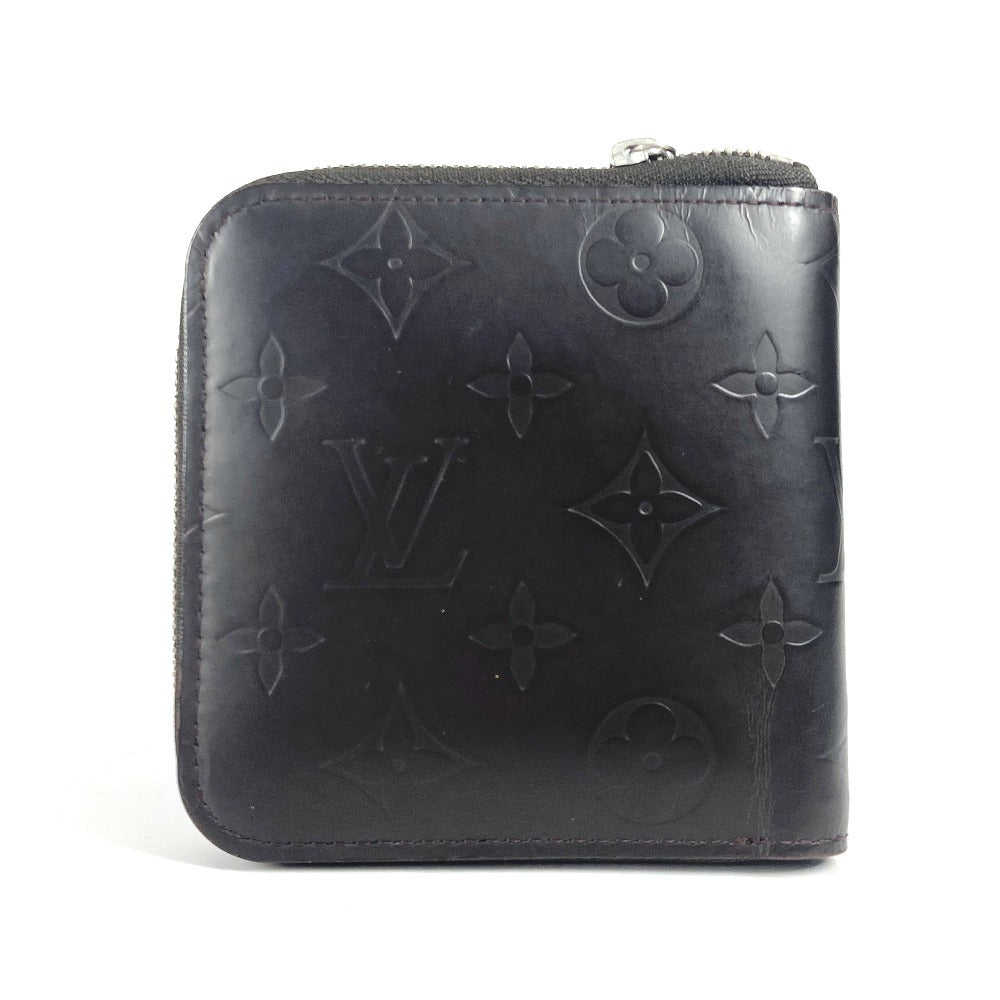 Louis Vuitton Folded M66510 grass Lace Port-Bie-Monnaie Monogram Leather Brown Wallet Case