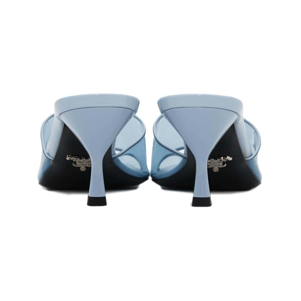 Open Toe Clear Mules Xx Pvc Coated Leather Canvas Travel Bag