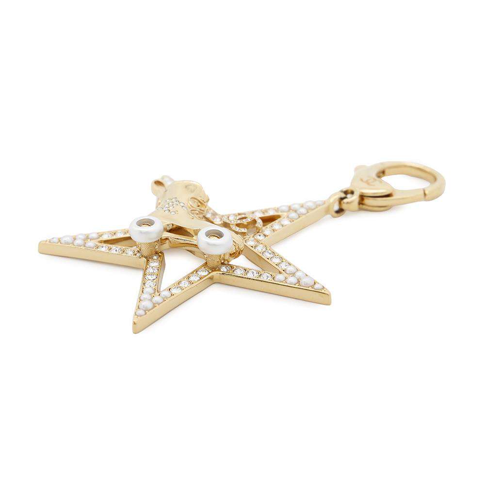 Chanel Star Motif Charm GoldABC666 Key Chain