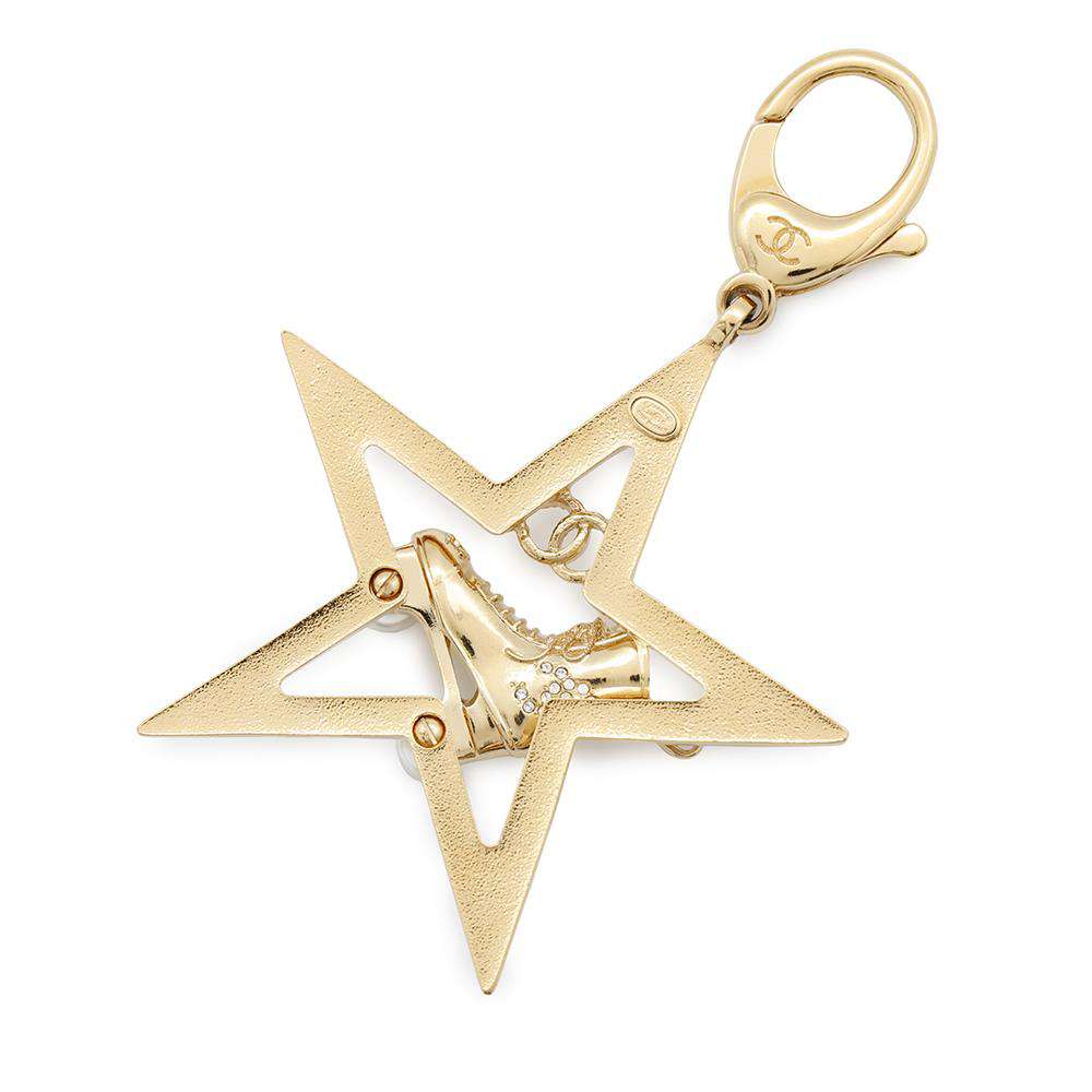 Chanel Star Motif Charm GoldABC666 Key Chain