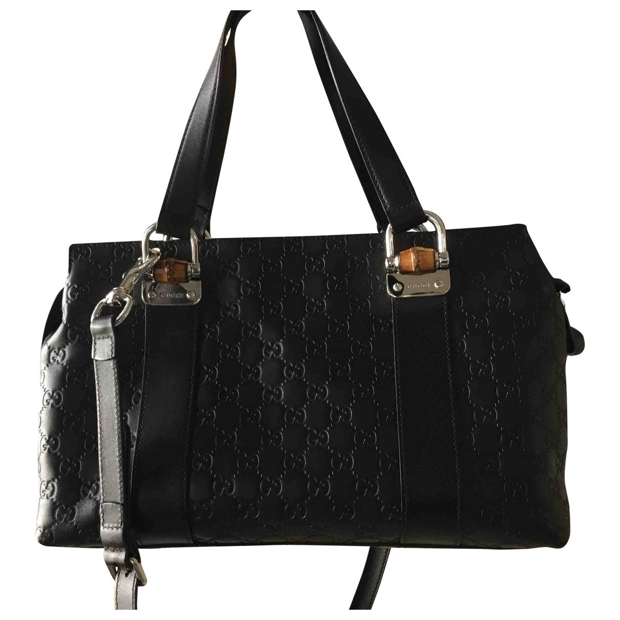 Gucci brown leather handbag