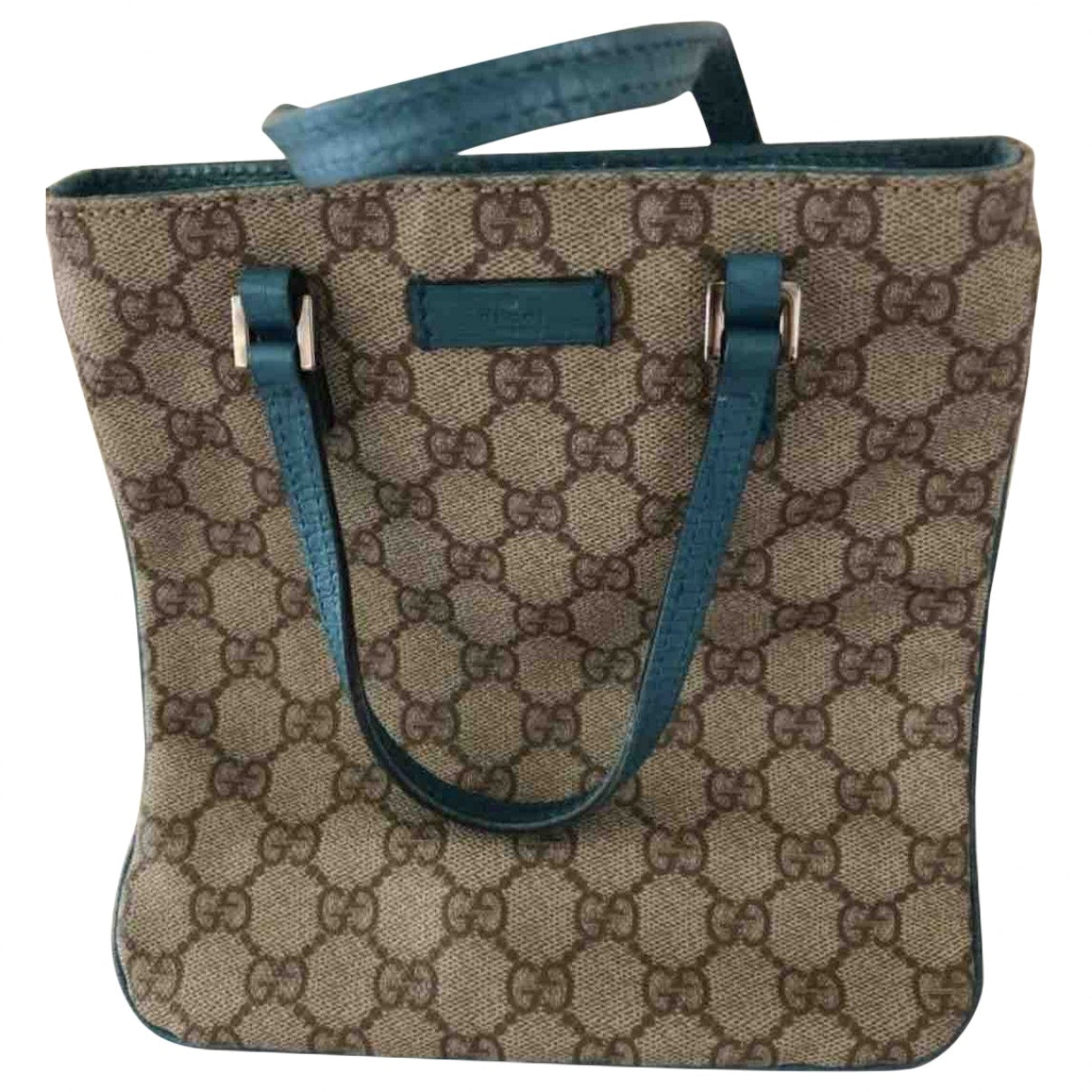 Gucci beige cloth handbag
