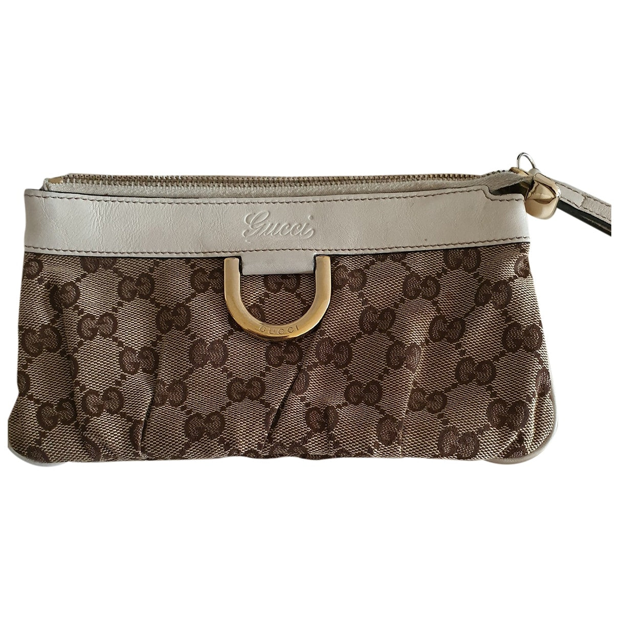 Gucci cotton clutch bag