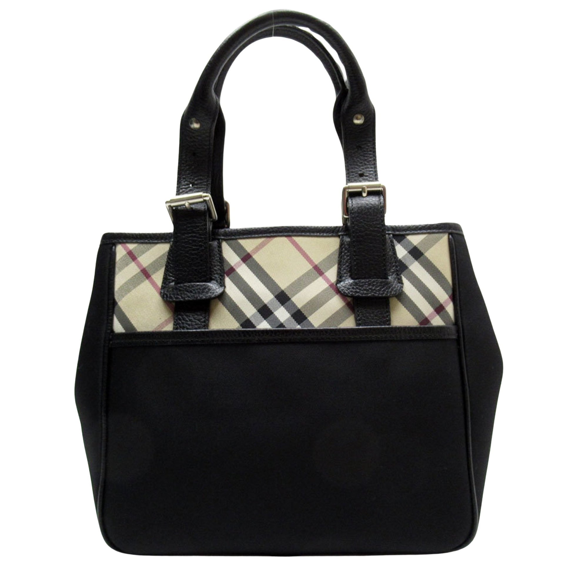Burberry Luxury Nova Check Handbag Travel Bag Check Handbag 264