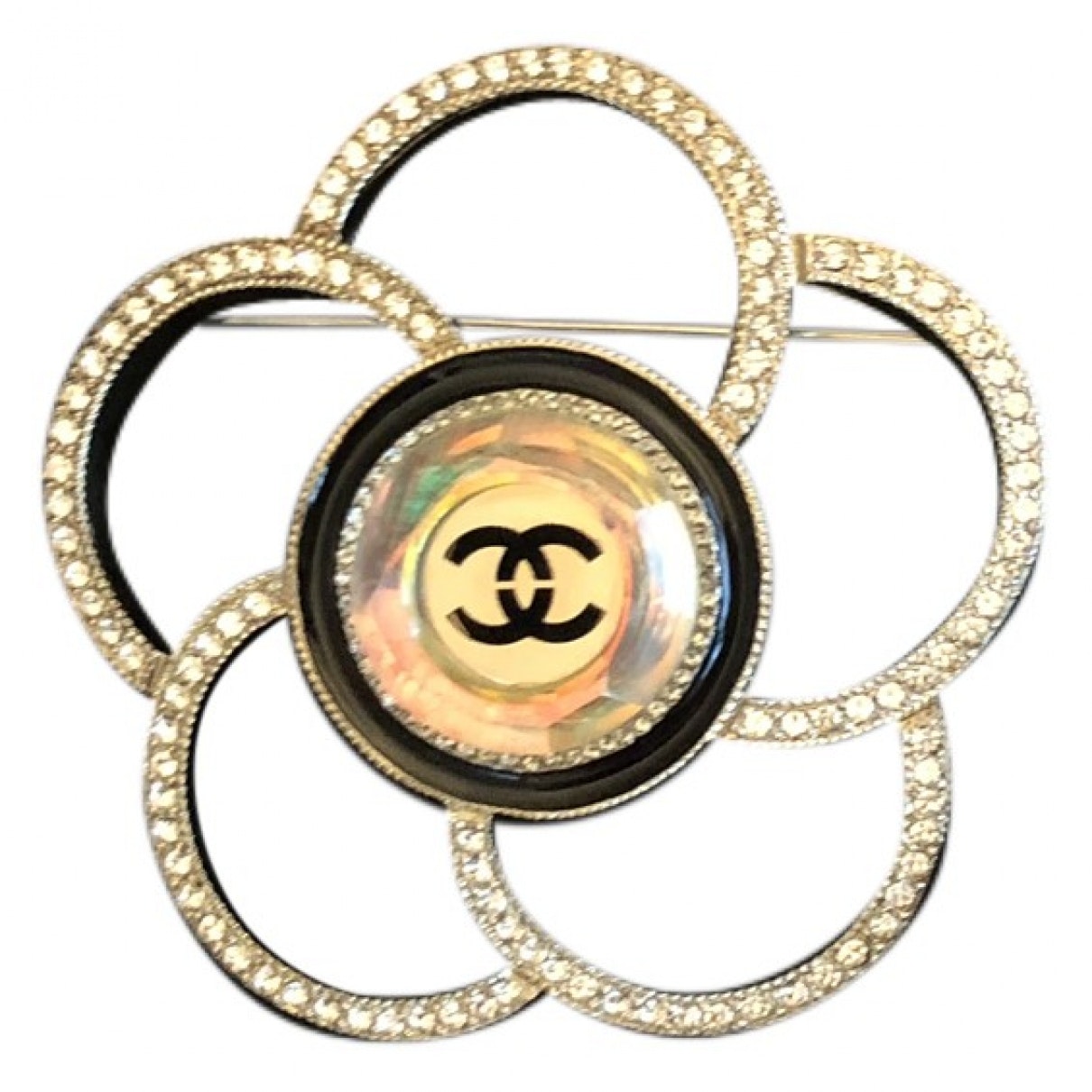 Chanel Camélia Metal Pins & Brooches