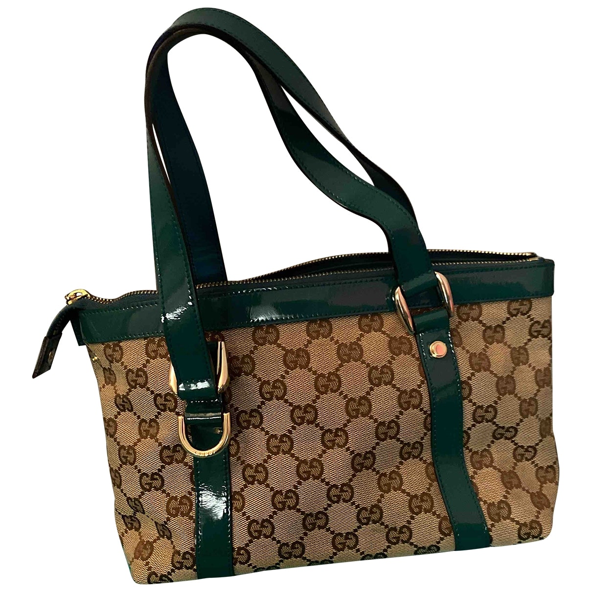 Gucci beige cloth handbag