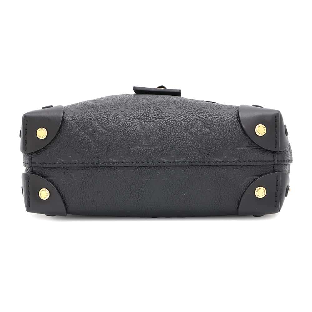 Louis Vuitton Petite Malle Souple NoirM45393 Monogram Empreinte Leather Handbag