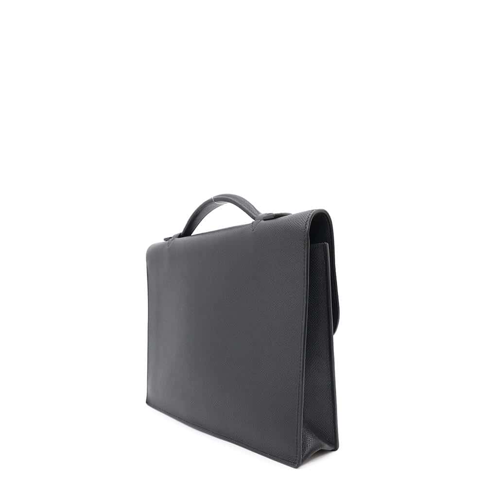 Sac A Depeches Epsom Size Handbag Black Travel Bag