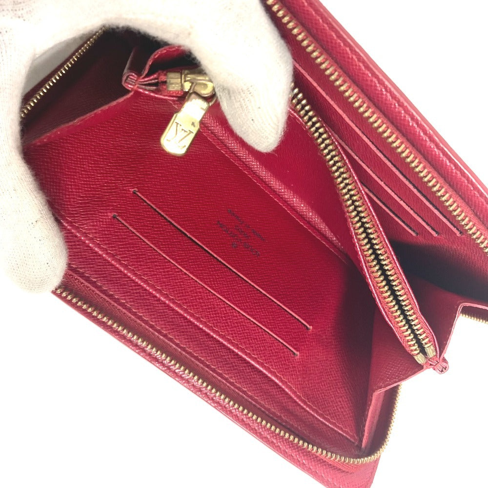 Louis Vuitton Long Purse M95006 Cherry Monogram Canvas Brown Wallet Case