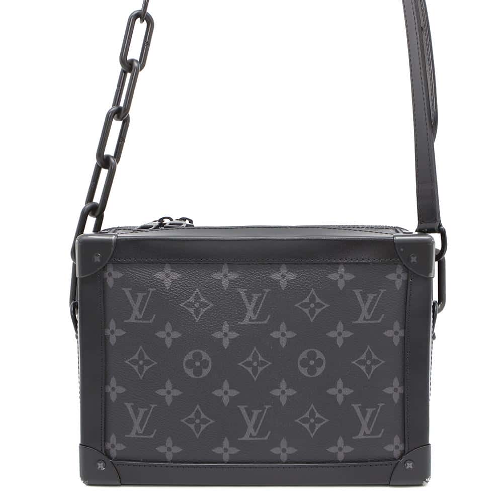Louis Vuitton Soft Trunk NoirM44730 Eclipse Monogram Handbag