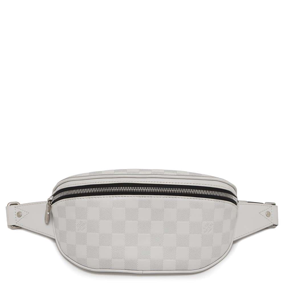 Louis Vuitton ・Bumbag BlancN40326 Infini Damier Canvas Leather Handbag