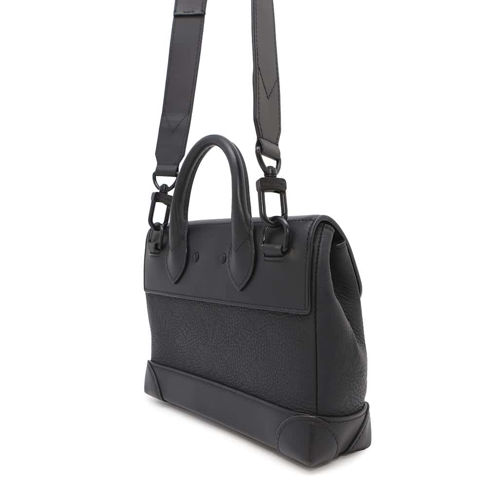 Louis Vuitton Steamer NoirM24436 ・Taurillon Monogram PM Handbag