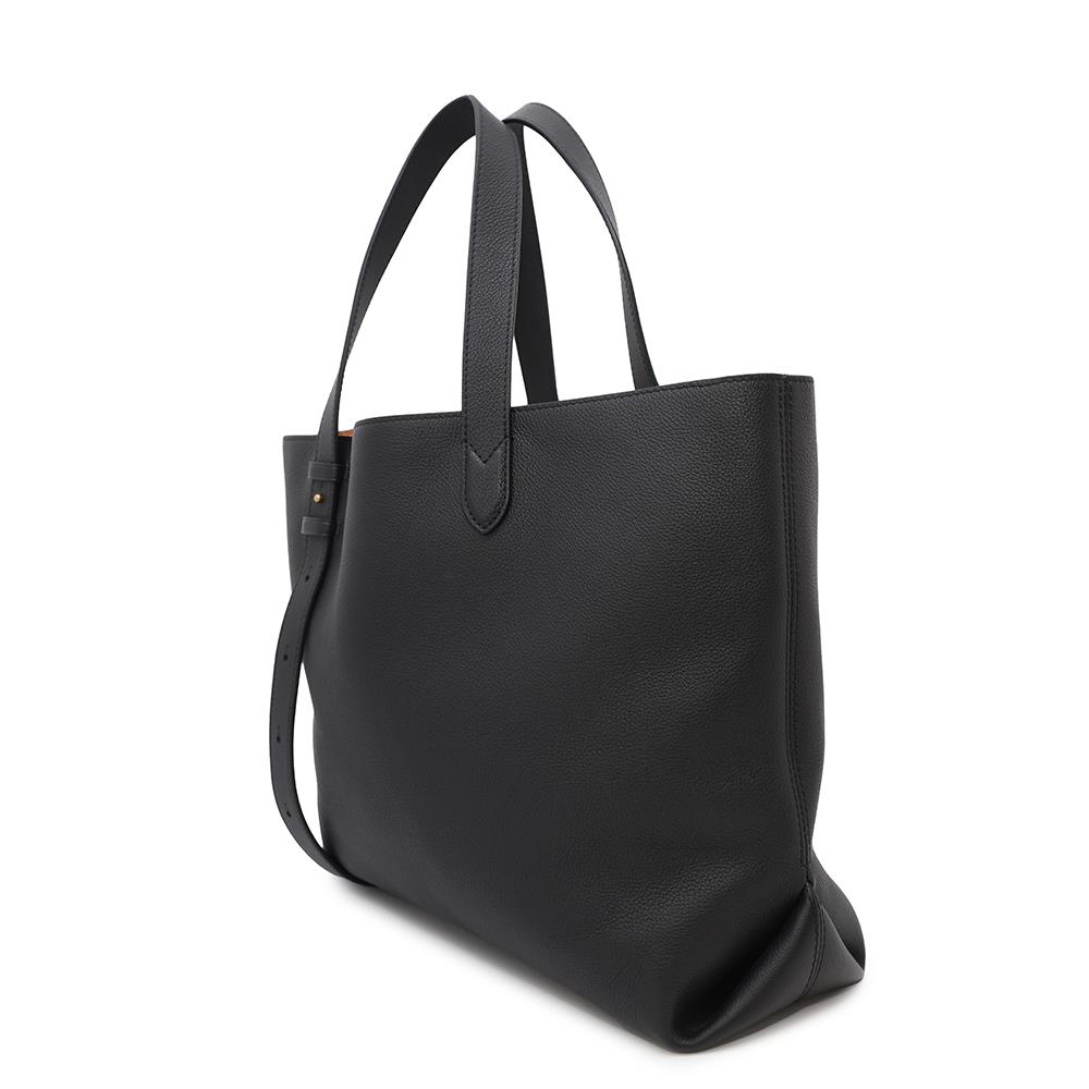 Louis Vuitton Lowkey Cabas NoirM25341 Grained Size Leather Calf Handbag