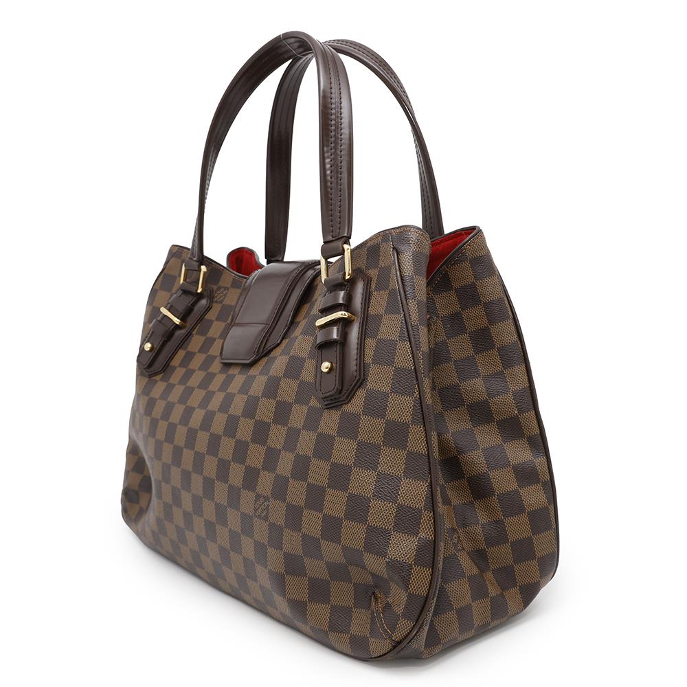 Louis Vuitton Greet RedN48108 Ebene Damier Canvas Handbag