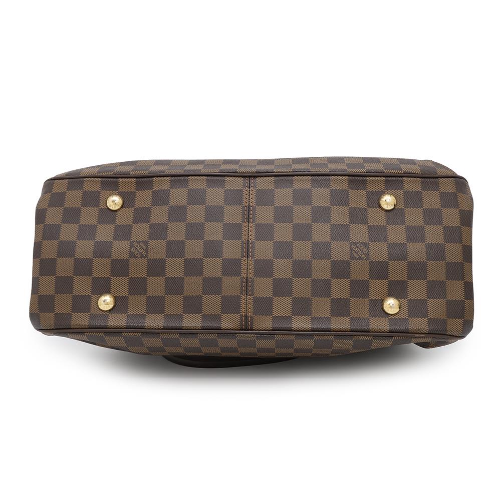 Louis Vuitton Greet RedN48108 Ebene Damier Canvas Handbag