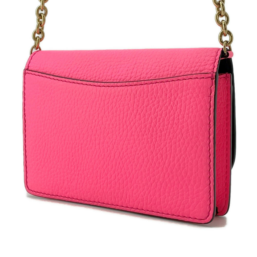 Burberry Chainshoulder Bag Leather Pink