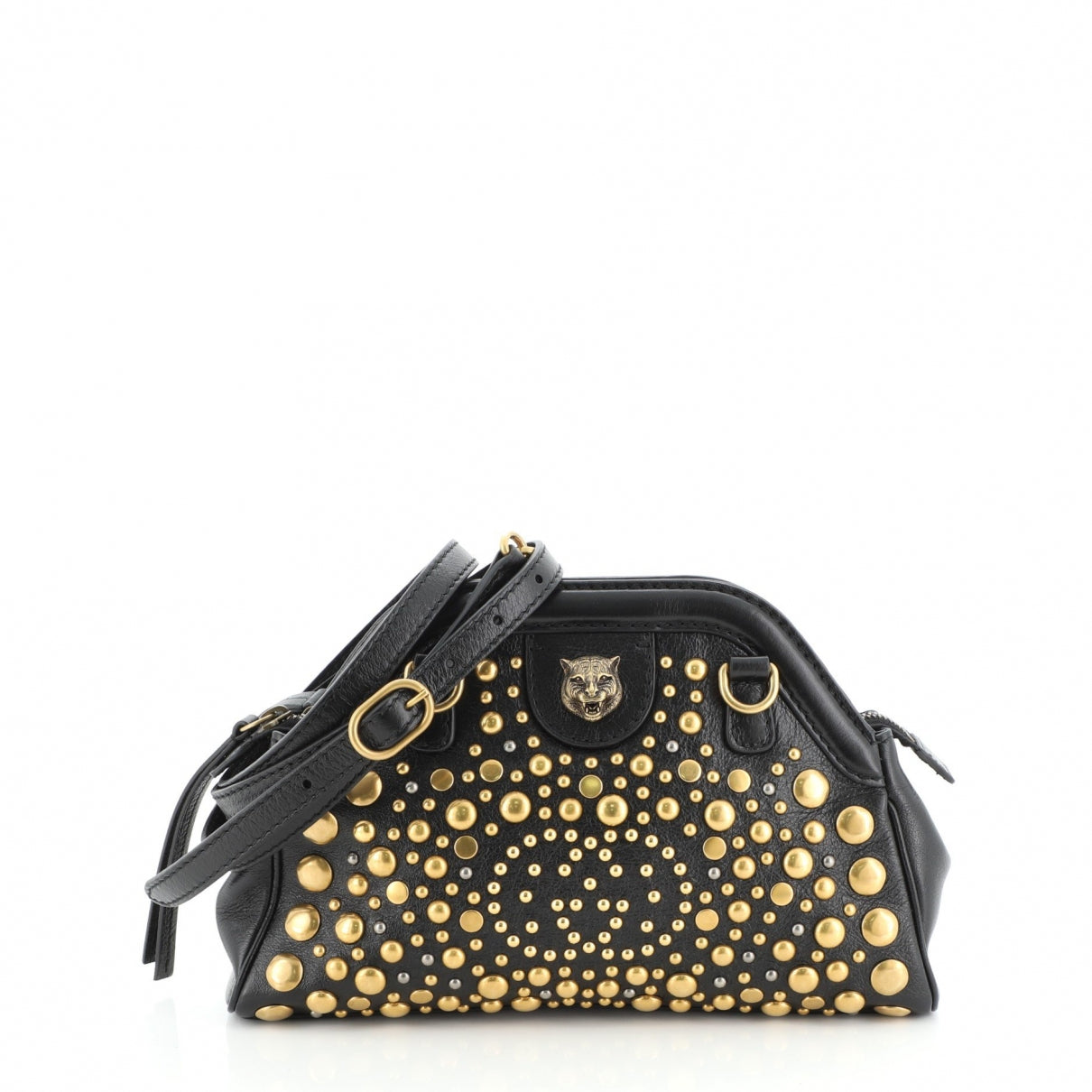 Gucci re(belle) black leather handbag