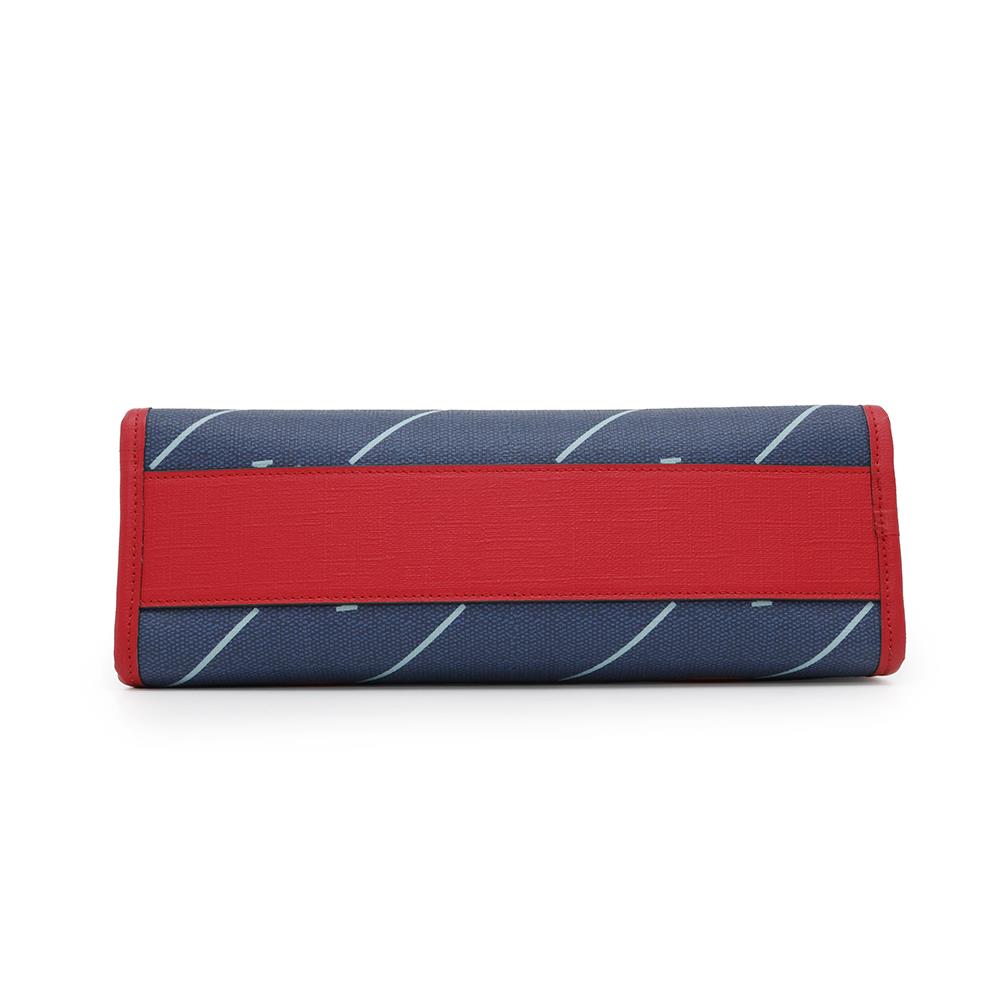 Gucci Jetson Children's Red605614 PVC Coated Leather Canvas Navy Apparel