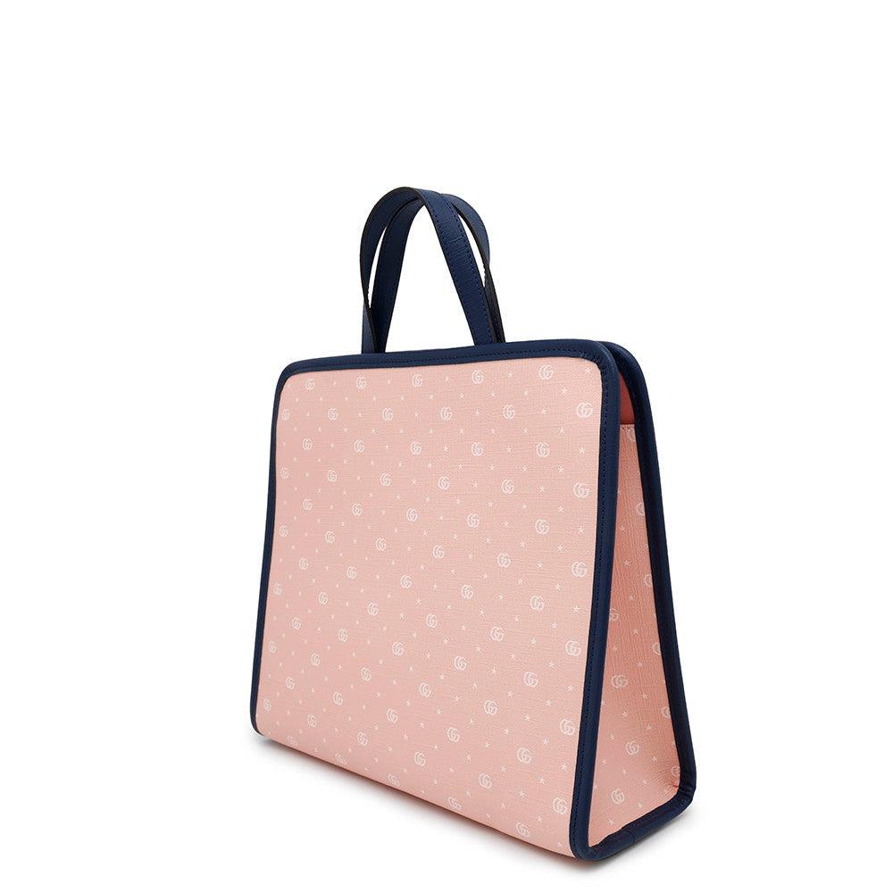 Gucci Jetson Children's PVC Leather Pink Tote Bag