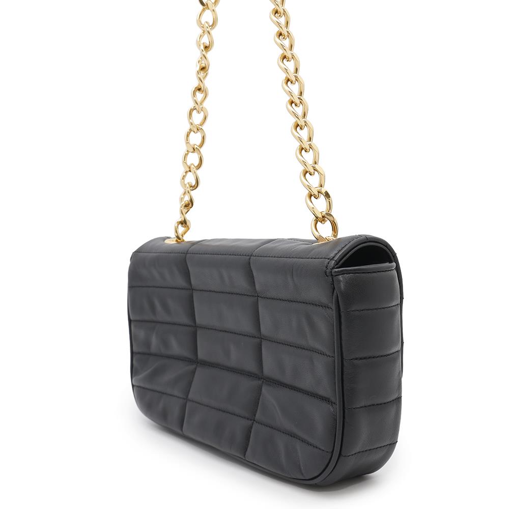 Mono Chrome Shoulder Bag Epz Leather Black
