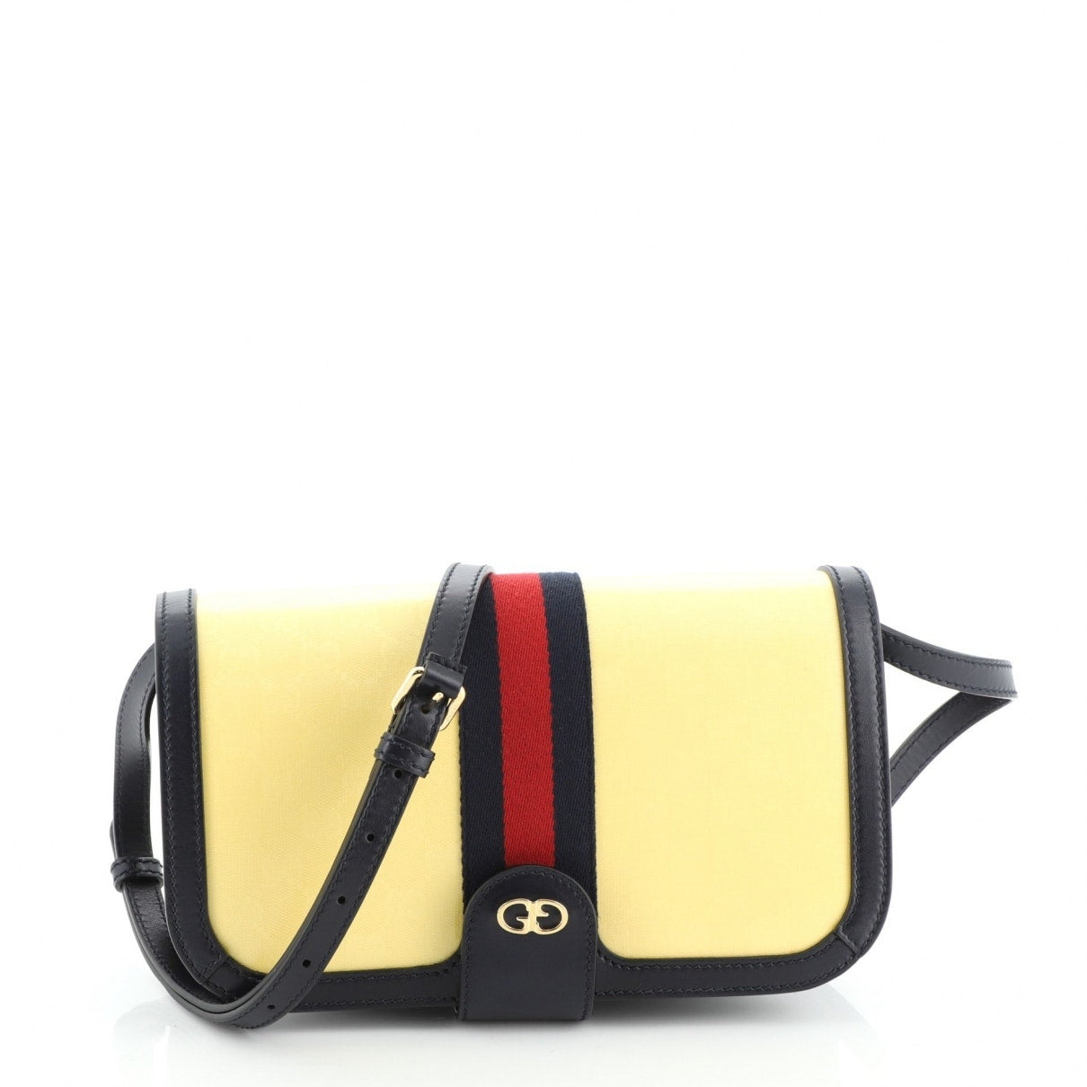 Gucci ophidia blue cloth handbag