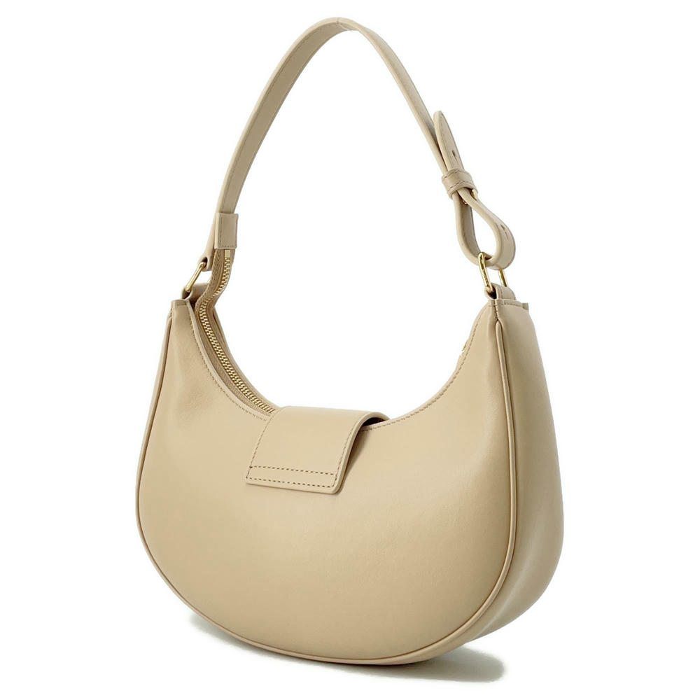 Ava One Shoulder Bag Dgq Size Leather Beige