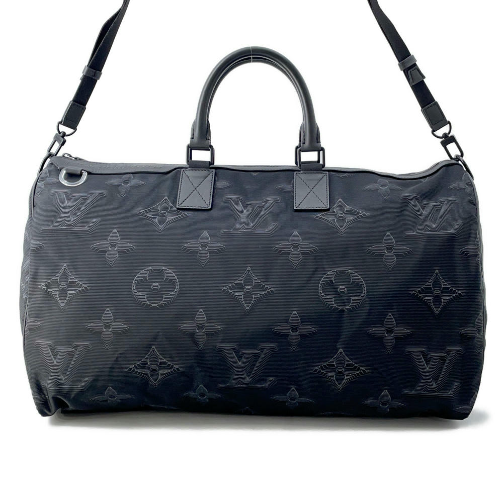 Louis Vuitton Keepall Bandouliere - Reversible GreenM45602 Noir Travel Bag