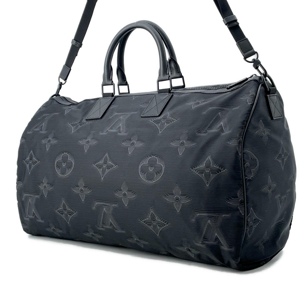 Louis Vuitton Keepall Bandouliere - Reversible GreenM45602 Noir Travel Bag