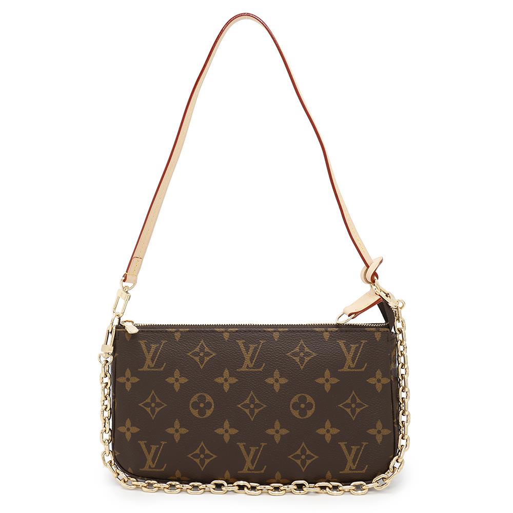 Louis Vuitton Pochette Accessoires BrownM82766 Monogram Clutch Bag