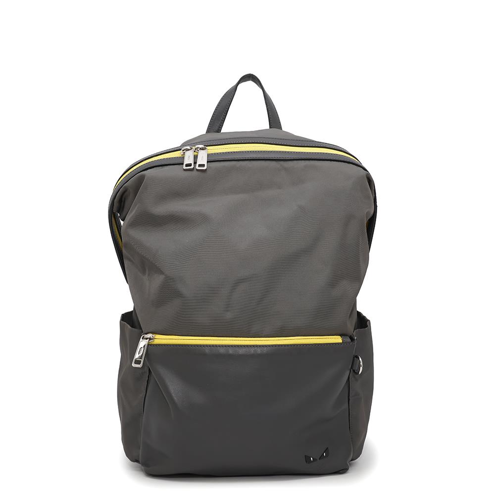 Fendi Monster Backpack Khaki Gray7Vz035 Nylon