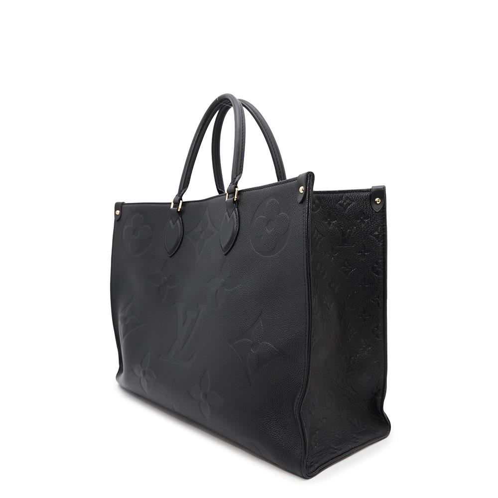 Louis Vuitton Onthego NoirM44925 Monogram Empreinte Leather Handbag