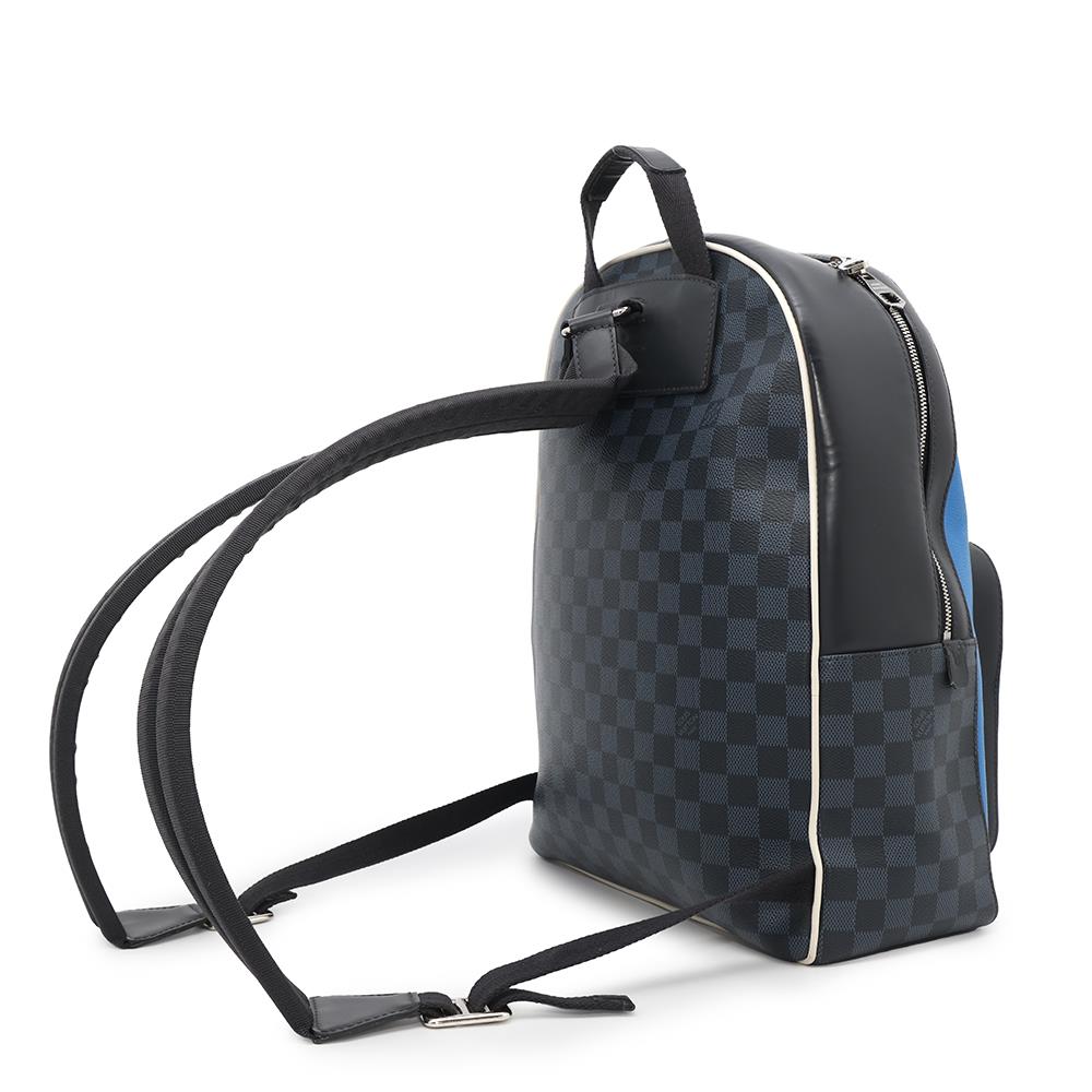 Louis Vuitton Josh America's Cup NoirN41612 Cobalt Damier Canvas Handbag